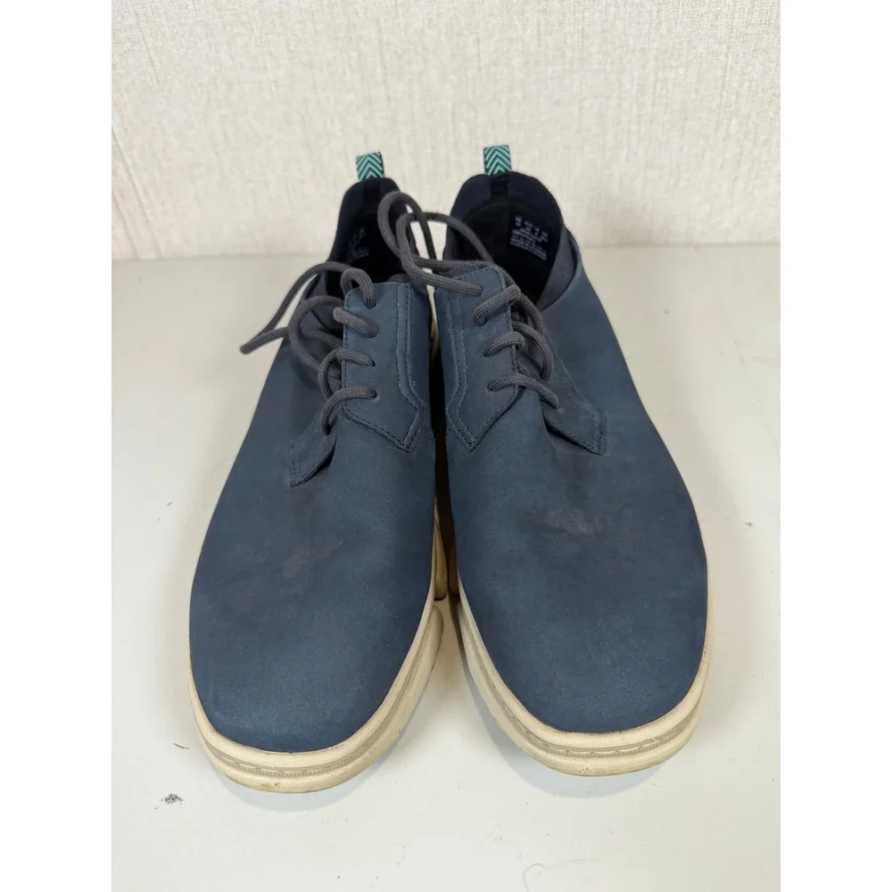 Hush Puppies Bennet‎ Plain Toe Oxford Shoes Men's Size 10 Blue HM02163-410